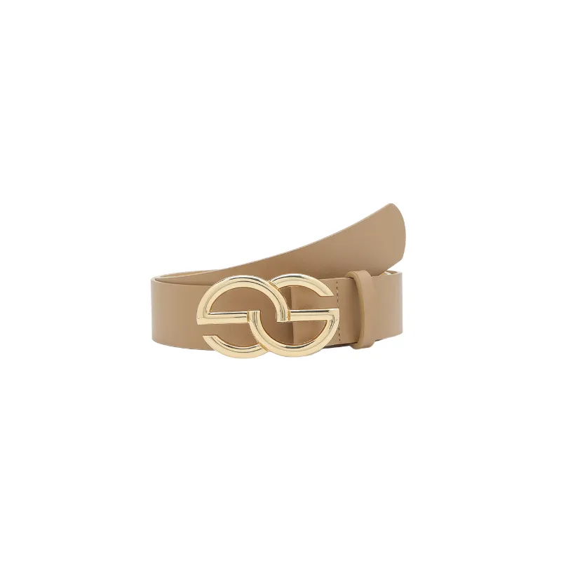 Fashionable Letter Leather Belt-3