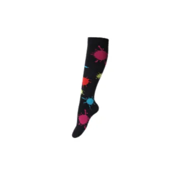 Simple Sporty Nylon Yarn Mid Calf Sock