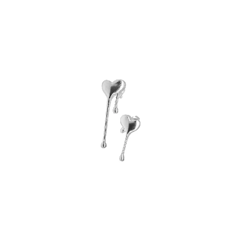 Romantic Heart Earring-0