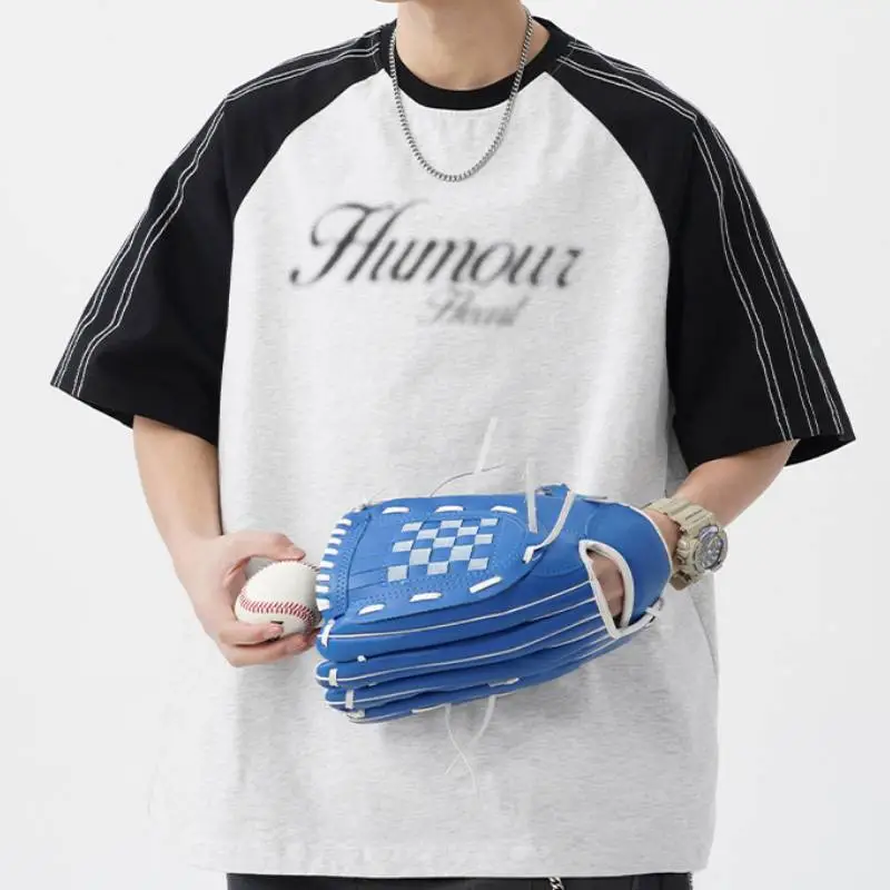 Casual Letter 100% Cotton T Shirt-2