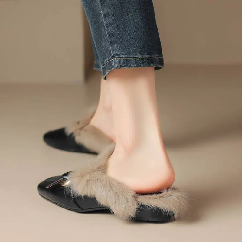 Retro Fashionable Warming Slippers-5