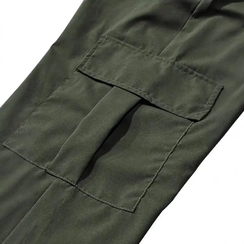 Loose Fashionable Polyester Casual Pants-3
