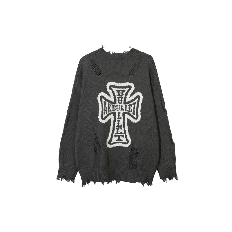 Fashionable Long Sleeve Sweater-1