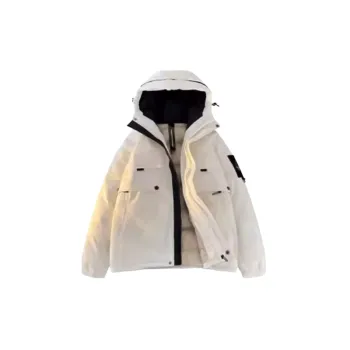 Loose Warming White Duck Down Jacket