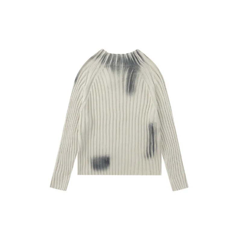 High Street Loose Lazy Style Casual Sweater-3