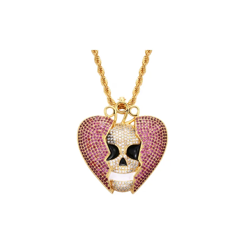Funky Skull Necklace-4