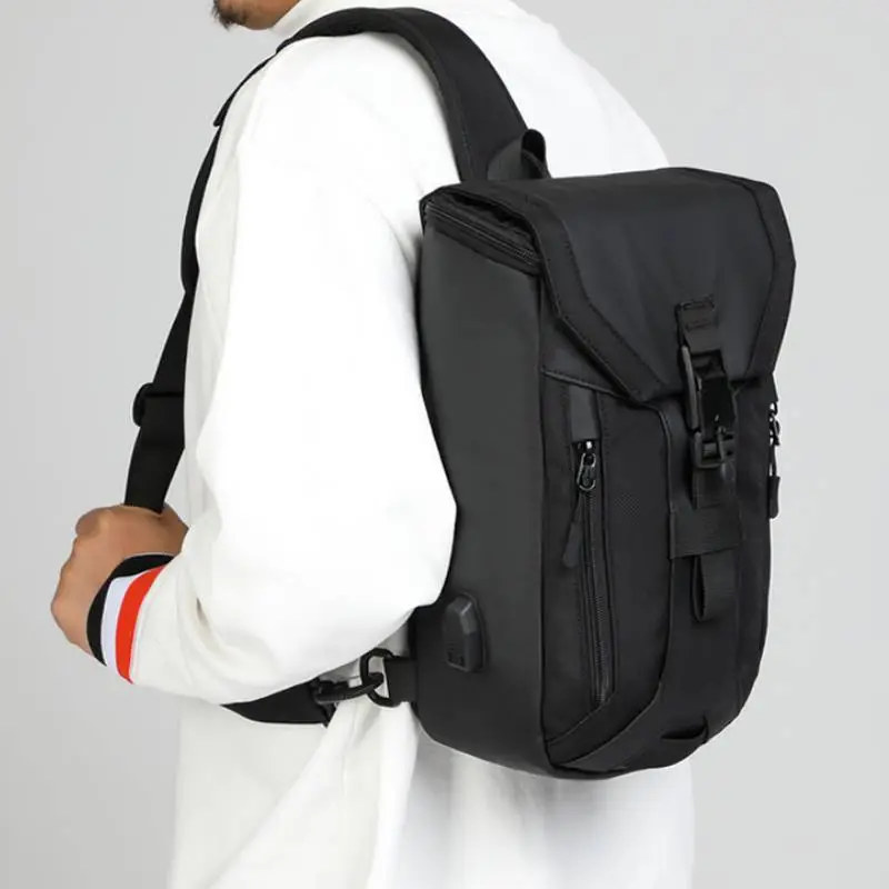 Casual Waterproof Sling Bag-3