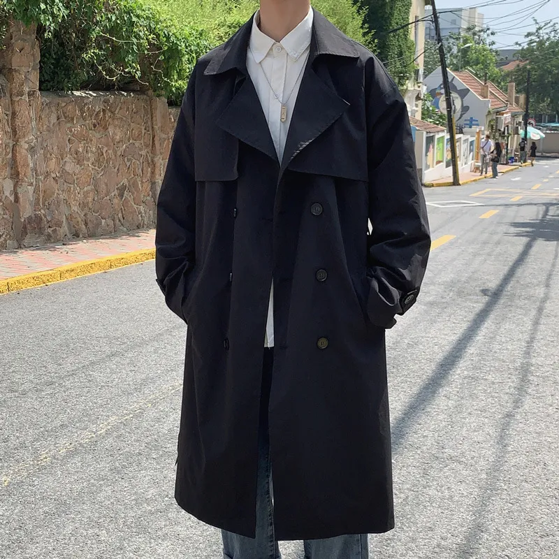 Casual Loose Blended Synthetic Fabrics Coat-3