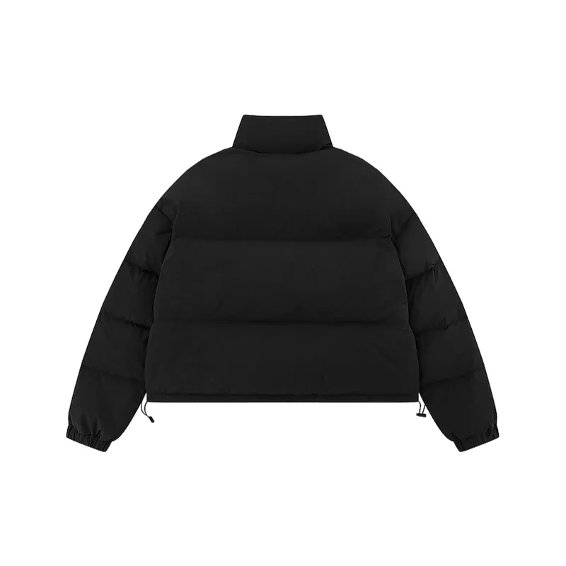Fashionable Loose Quilted Jacket Women-1