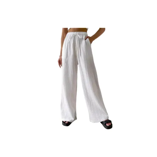 Fashionable Elegant Polyester Casual Pants Women