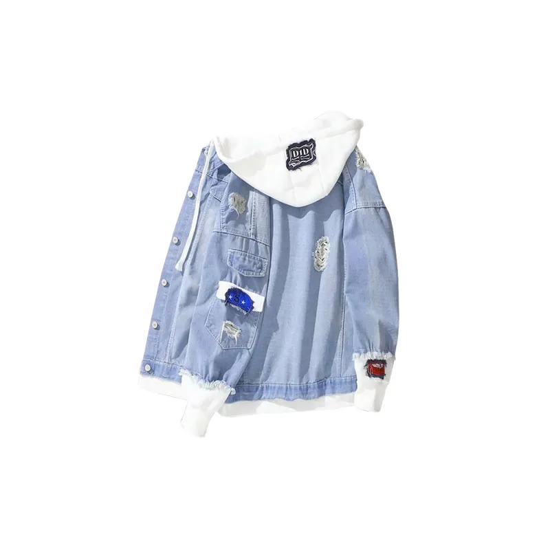 Casual Loose Denim Jacket-1
