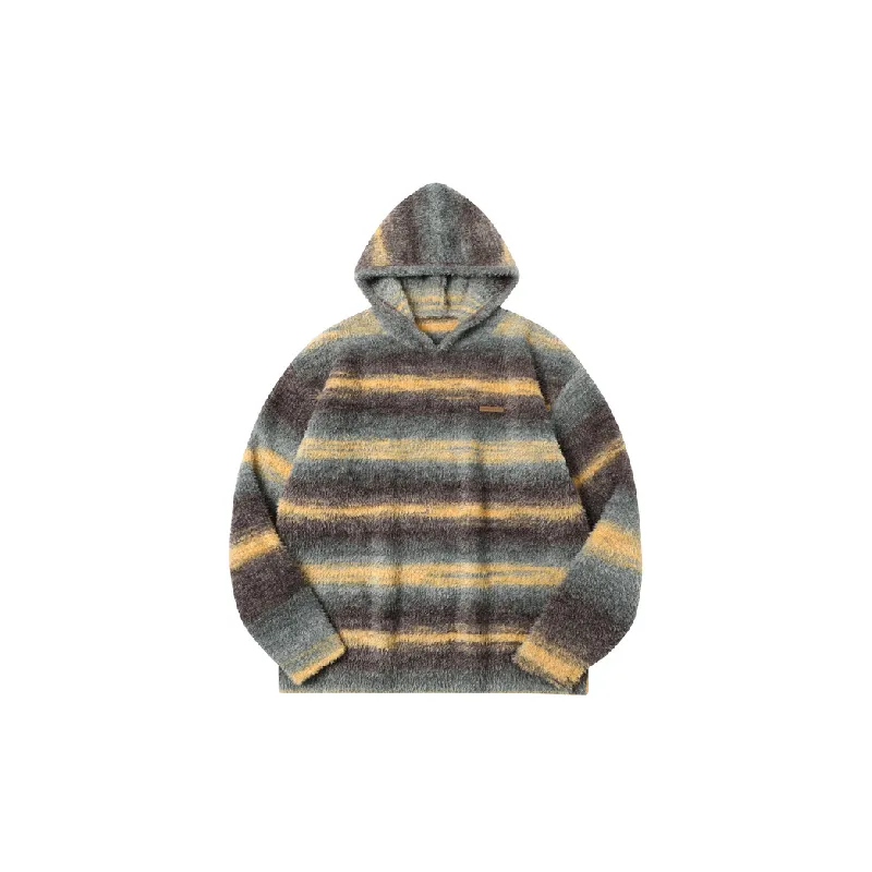 Casual Striped Sweater Women-4