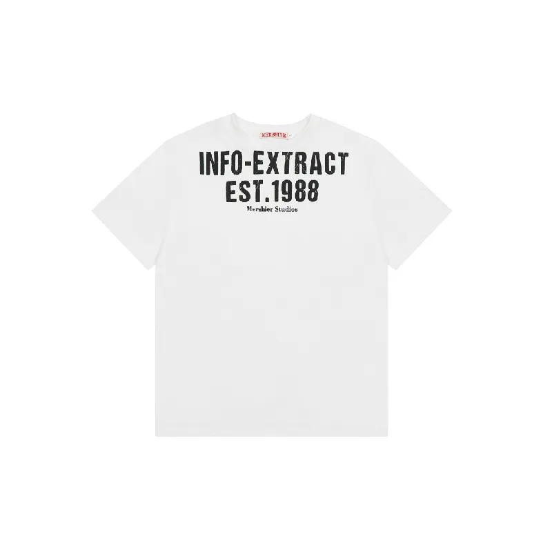 Retro Street Letter T Shirt-0