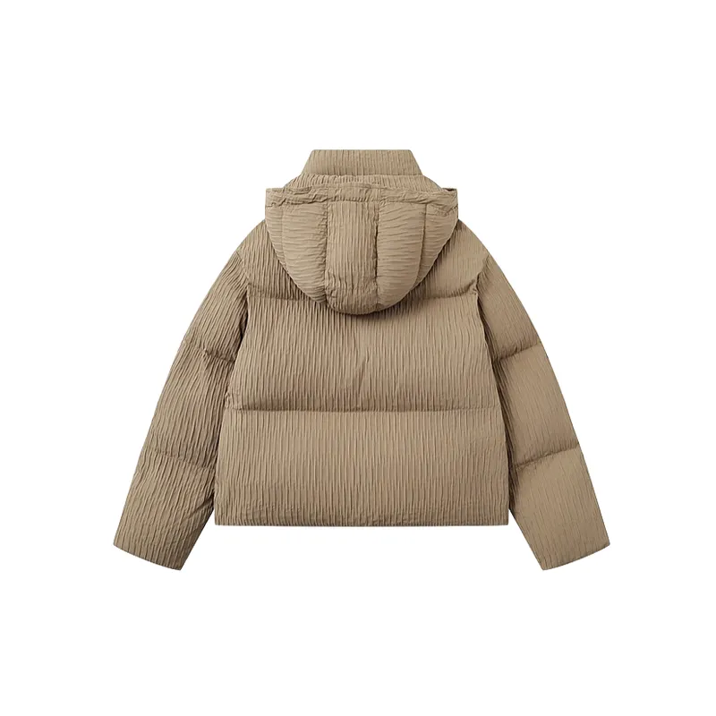 Retro Loose Quilted Jacket Women-3