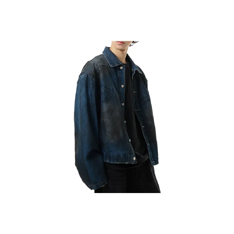 Casual Retro Denim Jacket-3