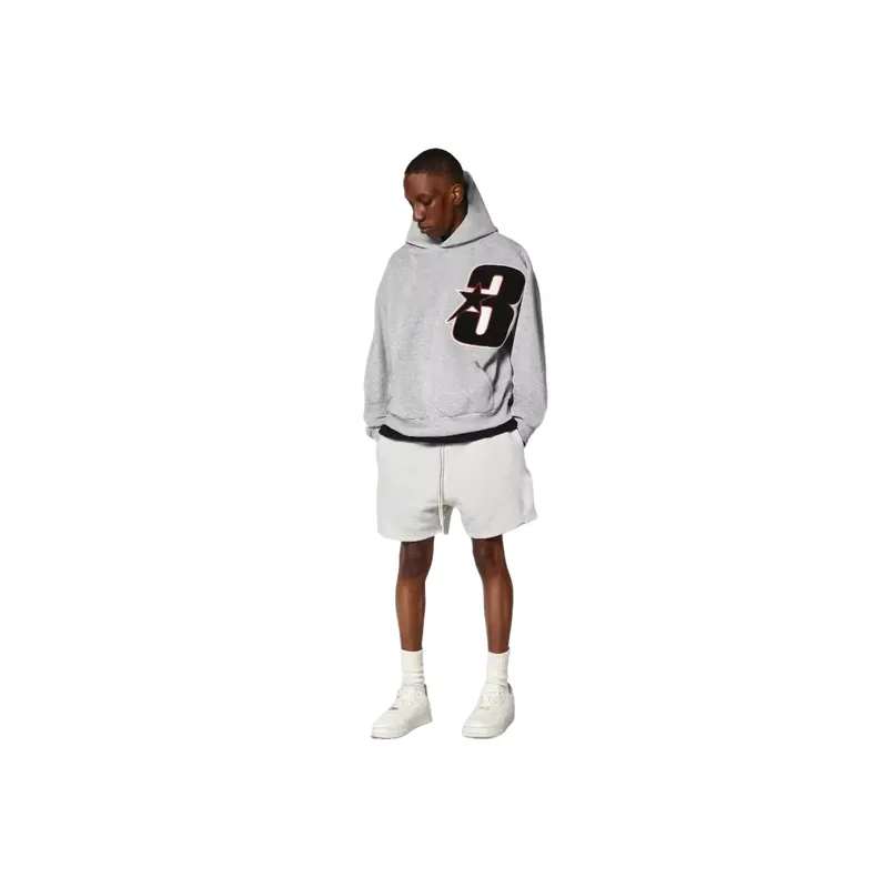Fashion Loose Polyester Sweatshirt-2
