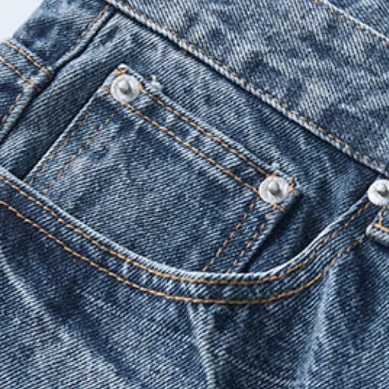 Fashion Washed Jeans-4