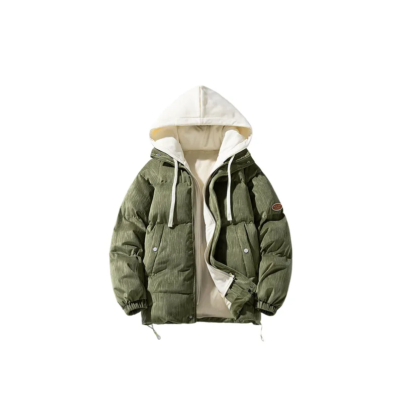 Casual Warm Polyester Quilted Jacket-4