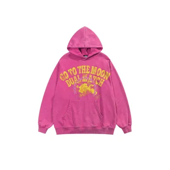 Printed Trendy Loose Hoodie