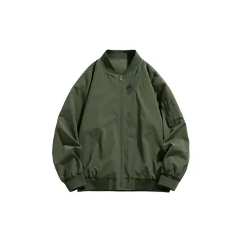 Retro Casual Blended Synthetic Fabrics Jacket