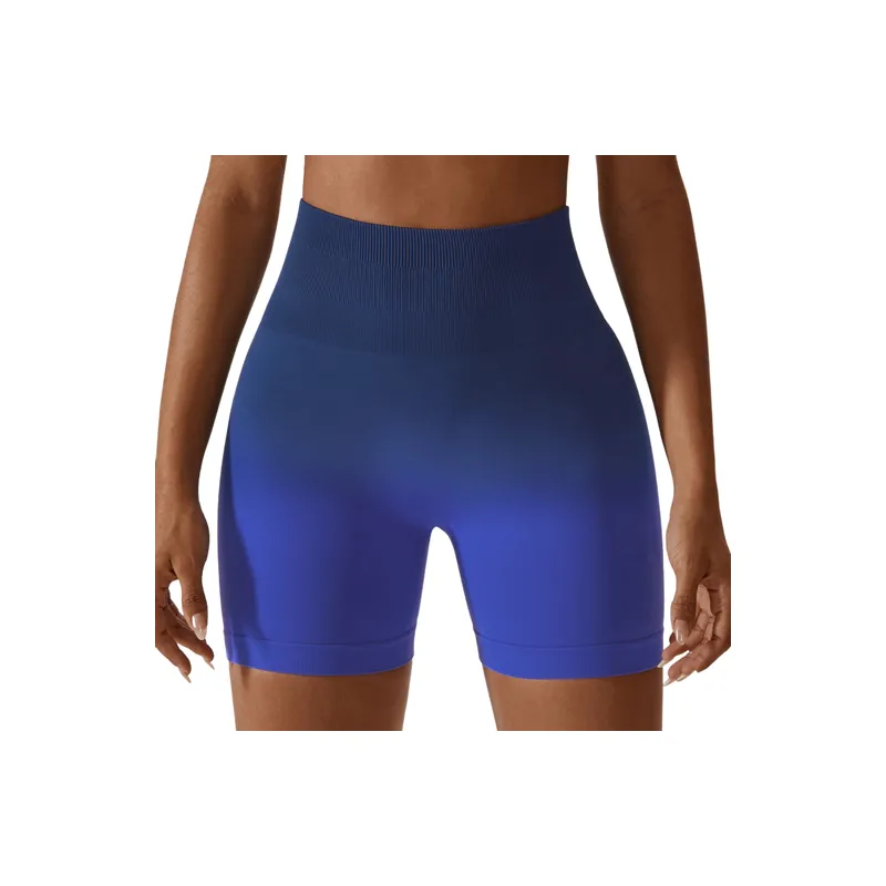 Casual Breathable Nylon Spandex Blend Sports Shorts Women-6