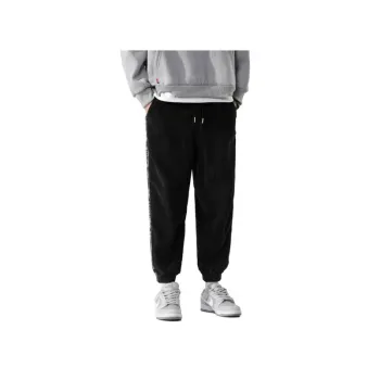 New Style National Fashion Corduroy Casual Cashew Flower Stitching Sports Pants swag OOTD