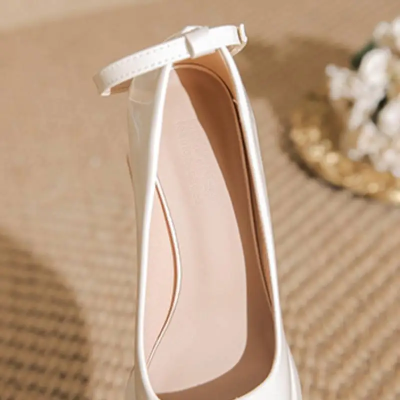 Fashionable Button Mary Jane Shoes-6