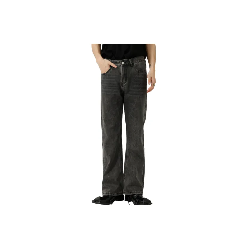Fashion Plain Jeans-1