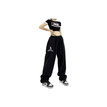 Glamorous Loose Polyester Casual Pants