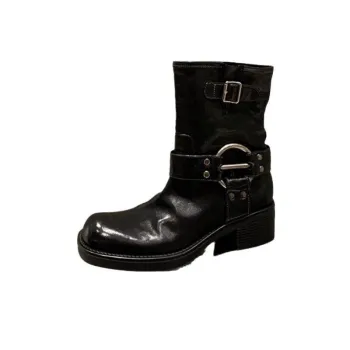 Retro Punk Ankle Boots