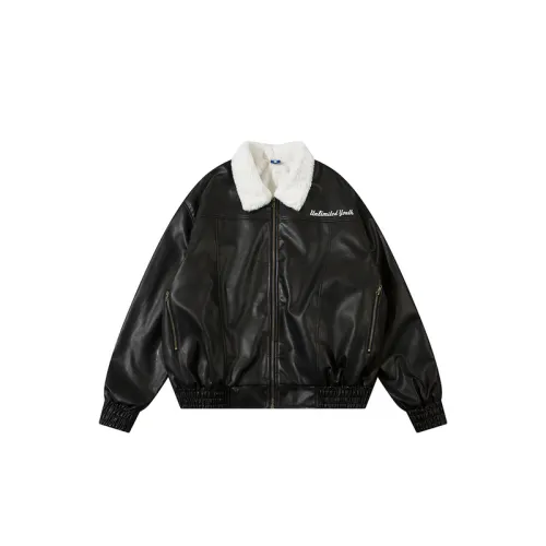 High Street Vintage Antique PU Leather Jacket