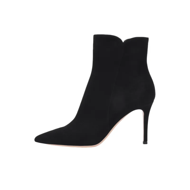 Fashionable Simple Ankle Boots-8