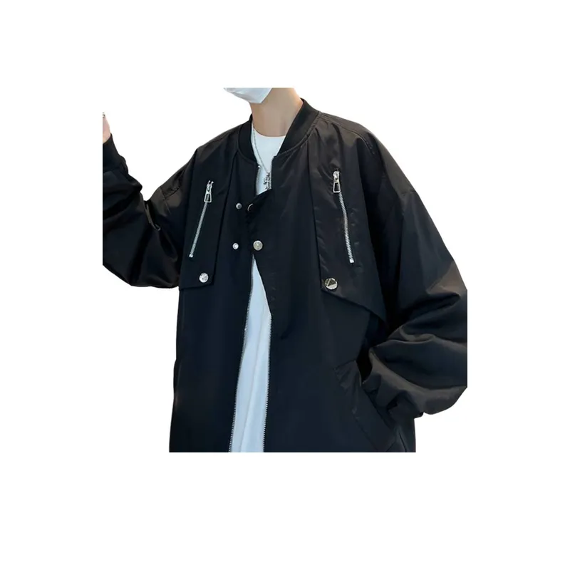Trendy Functional Pilot Baseball Jacket-1