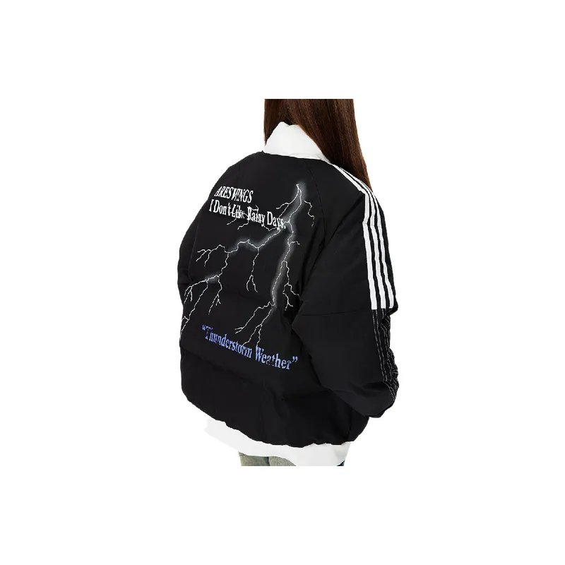Print Fashionable Quilted Jacket-7