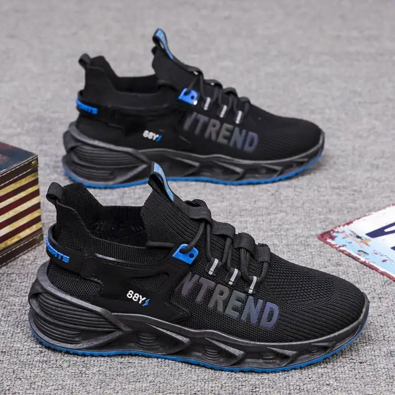 Casual Simple Breathable Running Shoes-1