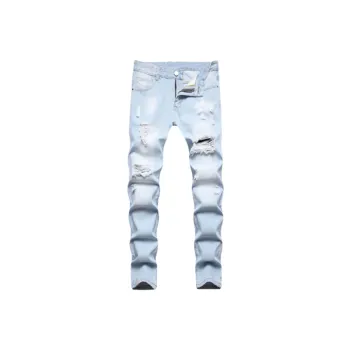 Simple Ripped Jeans