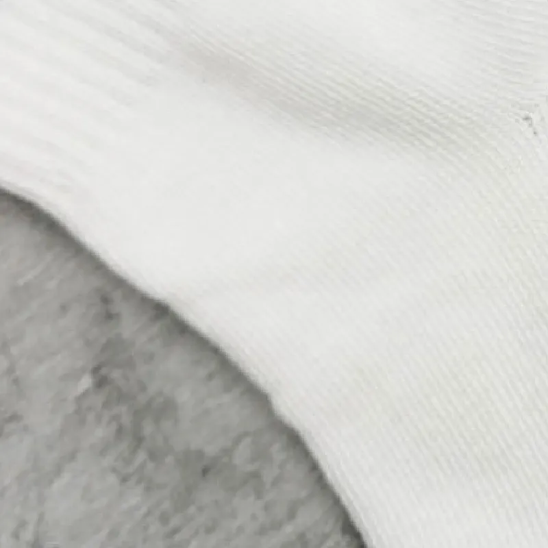 Fashionable Simple 100% Cotton Mid Calf Sock-2