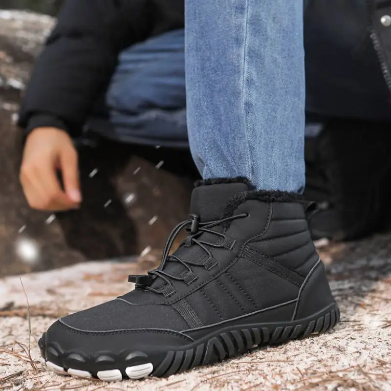 Warming Waterproof Hiking Shoes-9