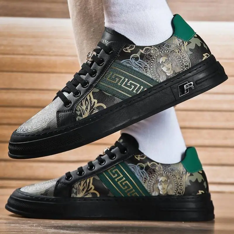 Casual Breathable Stylish Skateboarding Shoes-8