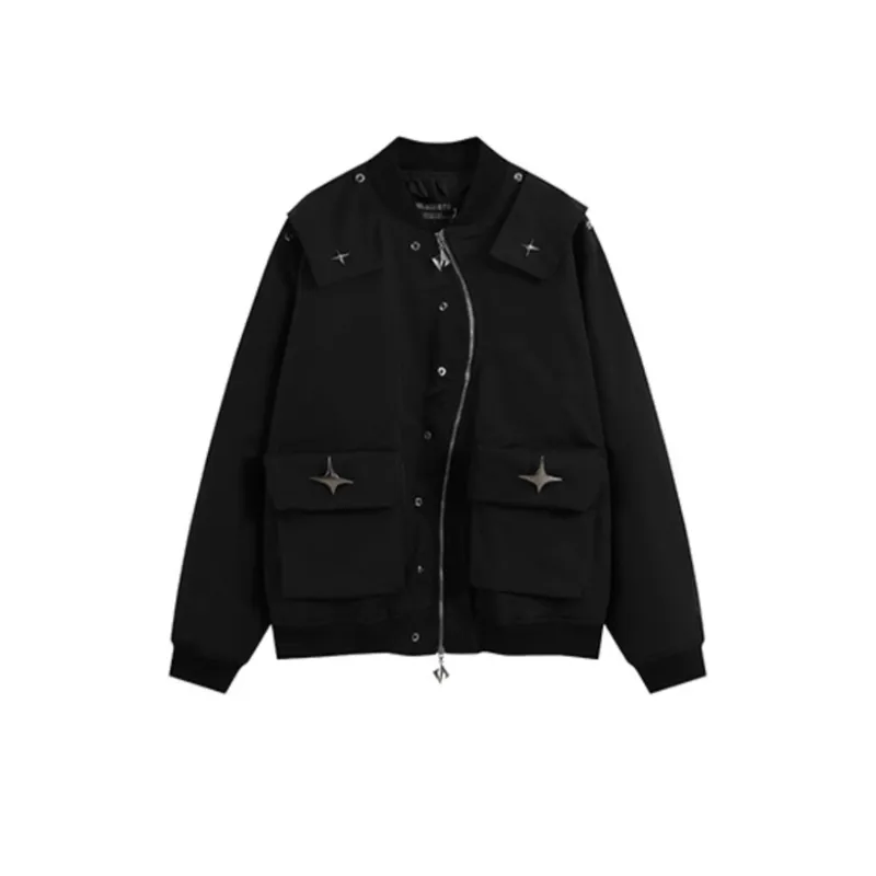 【COSYHARU】Perry Biker Windbreaker Jacket My life is now complete because I own the Scully windbreaker