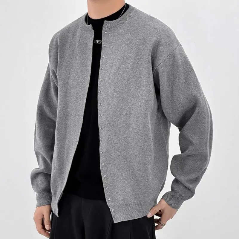 Fashionable Simple Wool Sweater-3