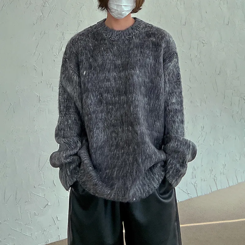 Loose Casual Acrylic Fibres Sweater-2