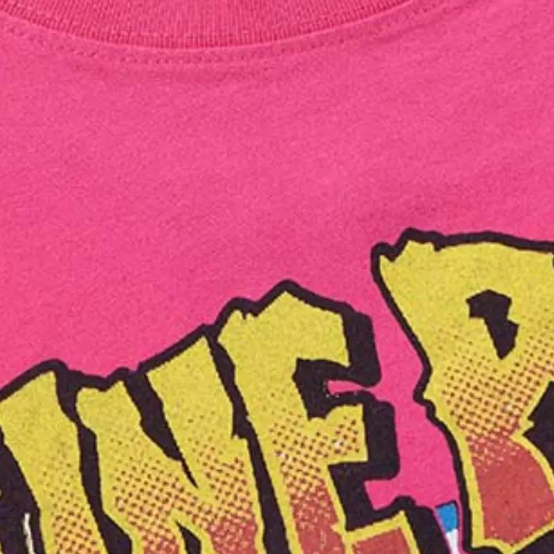 Retro Washed Cotton Blended Fabric T Shirt-2