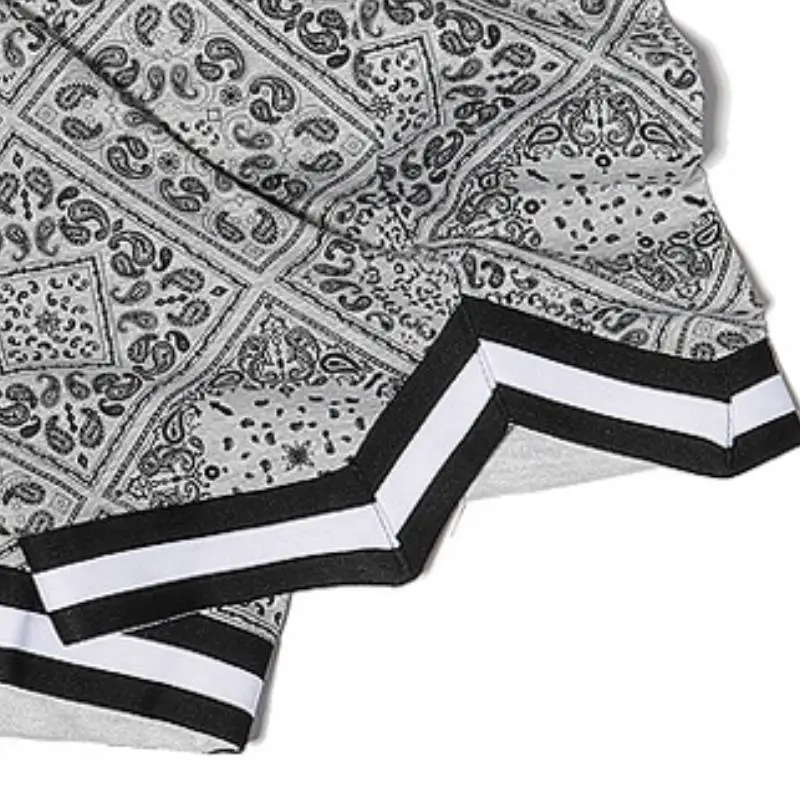 Fashionable Loose Cotton Blended Fabric Baggy Casual Shorts-2