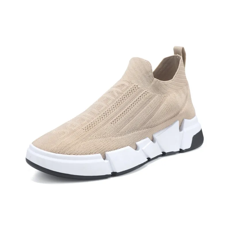 Fashionable Woven Striped Casual Shoes-7