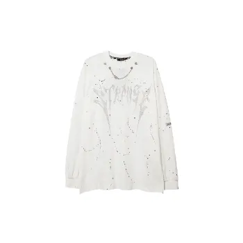 Retro Fashionable Loose Cotton Sweatshirt