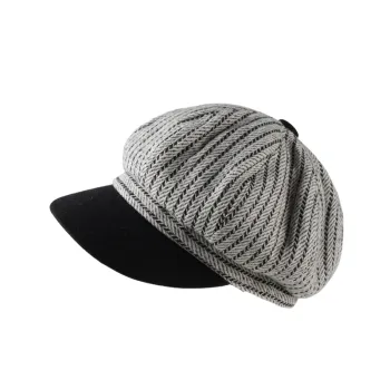 Striped Retro Beret