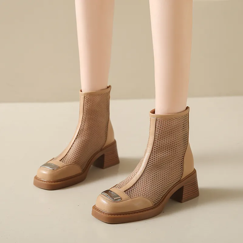 Casual Fashionable Ankle Boots-4