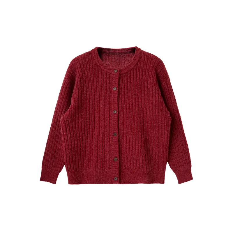 Retro Fashionable Berber Fleece Knitwear-4