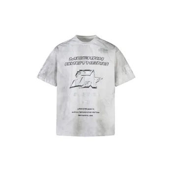 Retro Washed 100% Cotton T Shirt